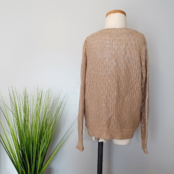 Gymboree Metallic Sweater Cardigan - Picture 6 of 9